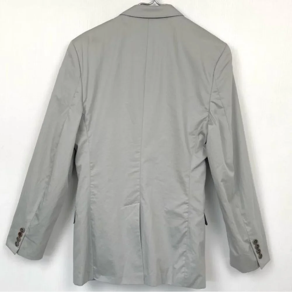 Paul Smith Soho Slim-Fit Cotton Suit Jacket Gray size 34R